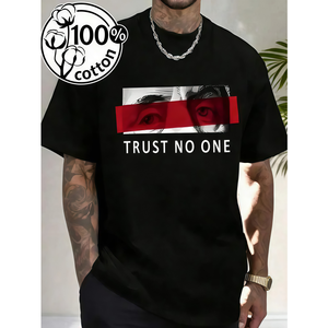 Wholesale Blank Plain t Shirt Custom Silk Screen Print Digital logo Brand <b>Polyester</b> Cotton <b>Tshirt</b> Plus Size Men T-shirt for Men - Product Image 3