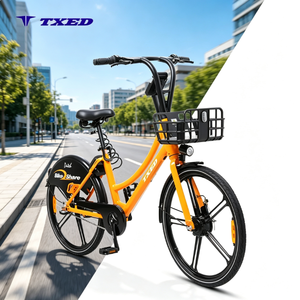 Bicicleta Urbana TXED Classic de 3 Velocidades con Cuadro de Aleación de Aluminio de <span class=keywords><strong>26</strong></span> Pulgadas y GPS Inteligente - Bicicleta de Carretera para Desplazamientos Urbanos - Product Image 1