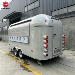 Cogsun Modischer Food Truck Mobiler Essensanhänger mit Snackautomaten Gebrauchter Food Trailer - Product Image 3