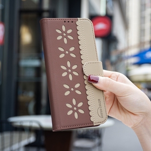 Étui Portefeuille à Rabat en Cuir PU et TPU à Motif Floral avec Porte-Cartes, Housse de Protection en Cuir pour Tecno Pop 10 Smart 10 - Product Image 4