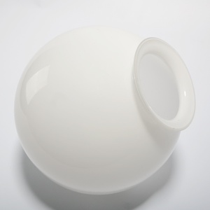 Chất lượng cao <span class=keywords><strong>Opal</strong></span> trắng <span class=keywords><strong>Glass</strong></span> Dome Bìa <span class=keywords><strong>Glass</strong></span> Đèn bóng râm cho đèn chùm ánh sáng mặt dây chuyền - Product Image 3