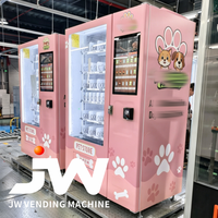 Máquina Expendedora Comercial de Juguetes y Golosinas para Mascotas con Pantalla Táctil de 22 Pulgadas, Compatible con Control Remoto de Inventario para Parques de Mascotas y Centros Comerciales