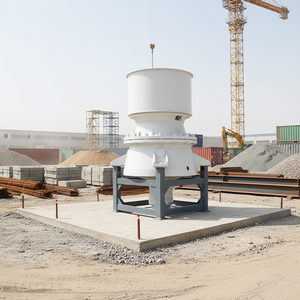 Concasseur à cône hydraulique monocylindre à performance stable pour le traitement des pierres dures et des minerais à vendre - Product Image 1