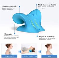 Dispositif de Traction cervicale relaxant pour le cou et les épaules pour le soulagement de la douleur TMJ et l'alignement de la colonne cervicale extenseur de cou