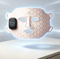 Masque facial en silicone à marque privée, appareil de beauté portable pour le visage entier, compatible avec la maison et les instituts de beauté