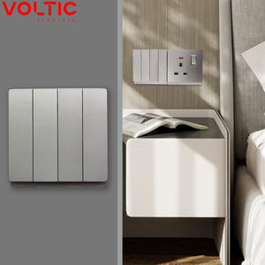 Nhà sản xuất giá Anh Loại tiêu chuẩn OEM đơn giản Thiết kế 13A điện điện tường ổ cắm - Product Image 2