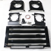 Kit de calandre de vente chaude SVX noir pièces automobiles Perfectrail adaptées à l'accessoire extérieur Land Rover Defender Classic 90/110
