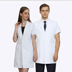 Gran oferta, abrigos blancos para médicos, uniformes de Hospital para mascotas, ropa de trabajo para cirujanos, ropa de trabajo veterinaria para pediatría, abrigos de laboratorio con disfraces - Product Image 6