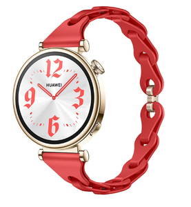 Para GT4 Band 18mm correa de silicona 41mm banda de repuesto transpirable impermeable a prueba de sudor hombres mujeres Huawei correa de reloj - Product Image 3