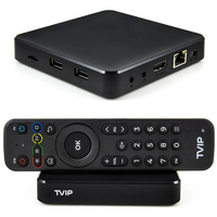 TVIP 705 605 4K Avec Double Wi-Fi S-box IPTV 4K HEVC HD Tvip705 Android 11 Multimédia Streamer IPTV Boîtier TV Suède Italie Arabe
