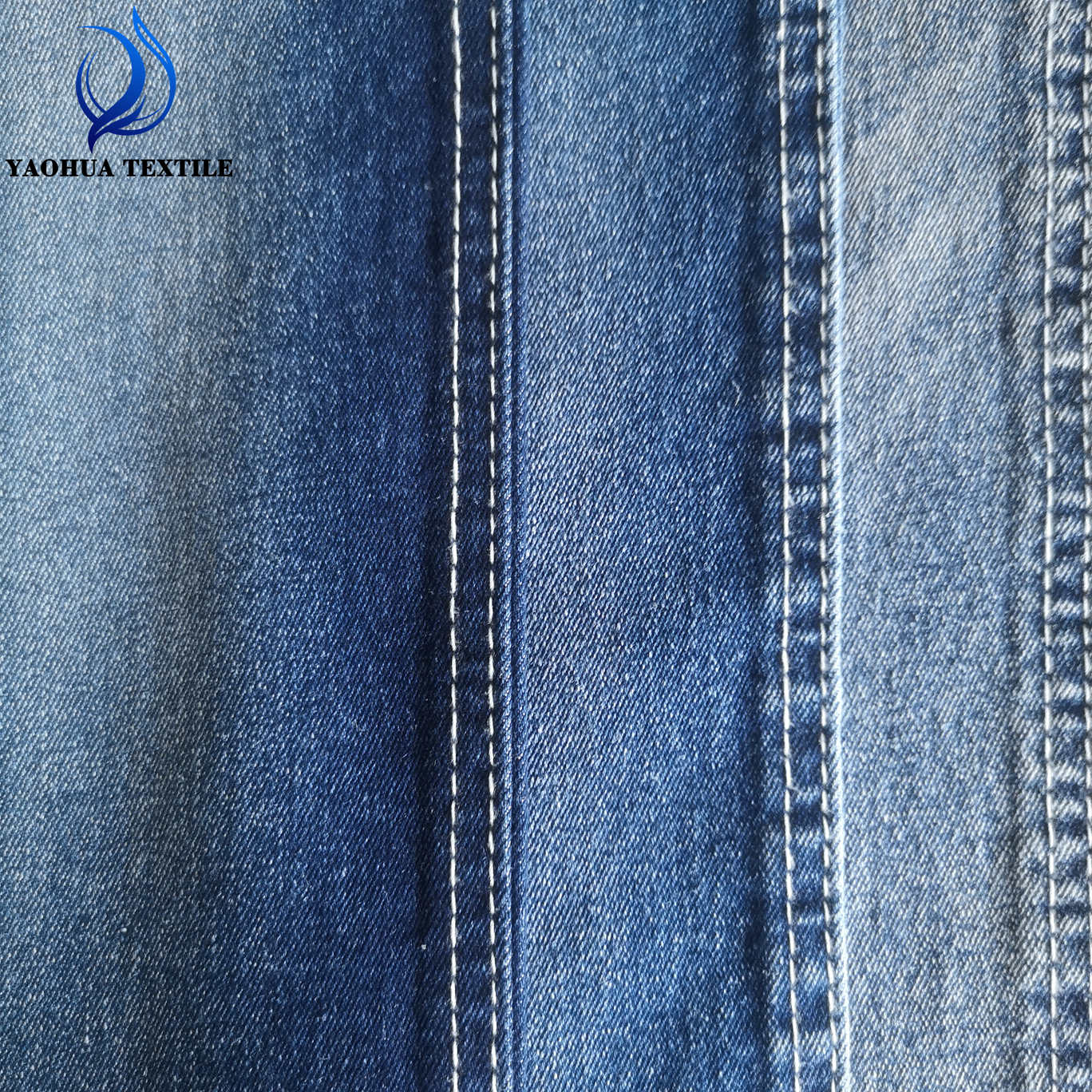 1016 Cheap Wholesale Price TR Cotton/polyester/viscose/spandex Woven Denim Fabric for Jeans