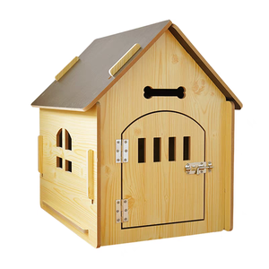Hiện đại rắn bằng gỗ Dog & Cat House cho tất cả các mùa thân thiện với môi nhỏ/Vừa/lớn kích thước trong nhà/ngoài trời sử dụng phòng khách - Product Image 5