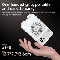 Lampe LED 40W V40 pour appareil photo, studio photo, vidéo, portable avec poignée, type C USB pour la prise de vue de portraits