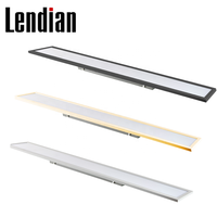 Vente en gros CE École Bureau Télécommande en aluminium SMD 2.4G CCT Tunable 40w 60x60 Dimmable Suspension Ronde Led Flat Panel Light