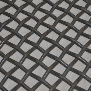 Grillage perforé à trous carrés, en acier inoxydable, tissé, ondulé, noir, pour paroi d'enclos à porcs - Product Image 5