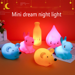 Lampe <span class=keywords><strong>veilleuse</strong></span> en forme de lapin de dessin animé, jouet lumineux, <span class=keywords><strong>veilleuse</strong></span> en filet de vinyle, brillant, pour enfants, 1 pièce - Product Image 6