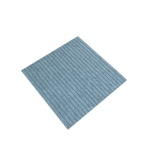 Panneau d'insonorisation acoustique 600 mm x 600 mm en fibre de polyester pour bureau - Product Image 2