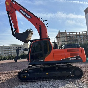 Excavadora de cadenas Doosan DX300 de segunda mano de alta calidad procedente de Suecia, maquinaria usada Doosan DX60 80 140 150 225 300 340 - Product Image 2