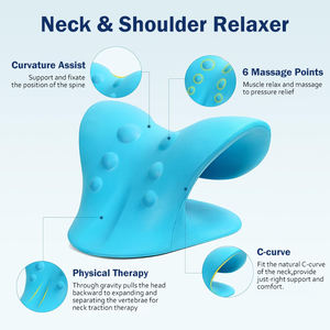 Chiropraktik Pillow <span class=keywords><strong>Neck</strong></span> Stretcher für Body Relaxer Traktion gerät zur Schmerz linderung Ausrichtung der Halswirbel säule auf die Nackens ch ulter - Product Image 3