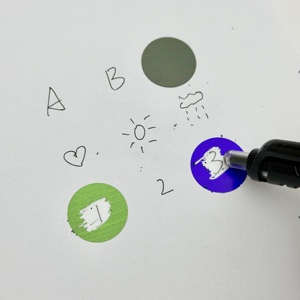 Blank Round Circle Colorful Dot <strong>Stickers</strong> Wholesale Retail <strong>Writable</strong> Paper Custom Carton Adhesive <strong>Sticker</strong> <strong>Stickers</strong> Transparent - Product Image 1