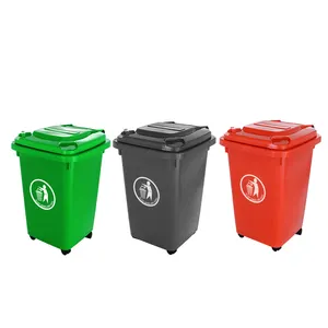 Outdoor Public Garden Street Park Plastic Recycling Garbage Can Waste Container Bin Trash Bin
