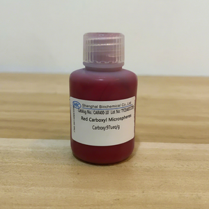 Microsphères de polystyrène carboxylétes de différentes couleurs disponibles, sphères de PS COOH teintées pour l'étiquetage biologique - Product Image 1
