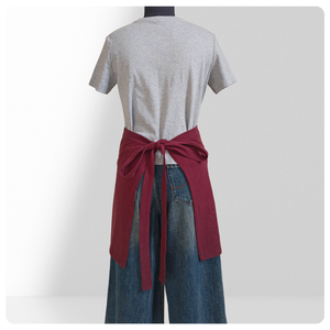 Delantal Corto Más Vendido, Delantal de <span class=keywords><strong>Lino</strong></span> Personalizado con Bolsillos Grandes, Delantal de Trabajo para Servicios de Catering y Camareros - Product Image 3