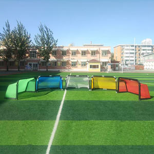 Khung thành bóng đá bằng hợp kim nhôm gấp gọn, khung thành bóng đá di động, dành cho trẻ em và người lớn, khung thành bóng đá bằng nhôm, lưới bóng đá trong nhà và ngoài trời - Product Image 3