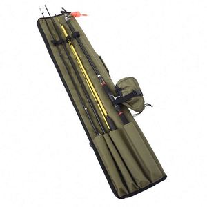 Échantillon gratuit Sac de pêche portable tendance Sac souple pour canne à pêche Sac à dos pour nourrisseur de canne à pêche pour 3 cannes à pêche Sac tubulaire pour canne à mouche - Product Image 1