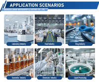 Mélangeur électrique de laboratoire AM200S-H haute performance et efficace pour le mélange et l'agitation des liquides
