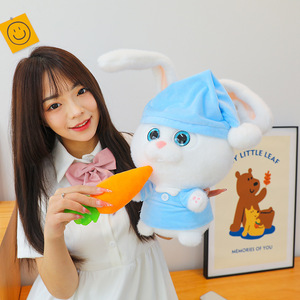 Conejo blanco nuevo personalizado y bola <span class=keywords><strong>de</strong></span> nieve blanca, lindos juguetes <span class=keywords><strong>de</strong></span> peluche <span class=keywords><strong>de</strong></span> animales <span class=keywords><strong>de</strong></span> anime <span class=keywords><strong>de</strong></span> <span class=keywords><strong>La</strong></span> Vida Secreta, <span class=keywords><strong>mascotas</strong></span>, bajo MOQ, relleno <span class=keywords><strong>de</strong></span> algodón PP - Product Image 5