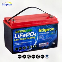 Batterie LiFePO4 haute capacité 24V 300AH Grade A Haute performance 6000 cycles Marine RS485 Terminal M8 CE RoHS IP67 OEM ODM