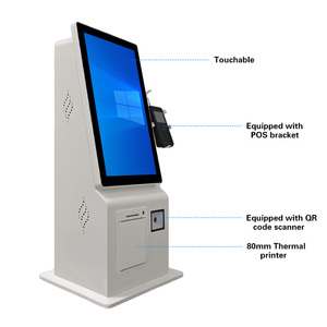 Kiosque de commande automatique de 15,6 pouces avec écran tactile pour restaurant, café, <span class=keywords><strong>Android</strong></span>, multi-paiements, facile à utiliser, <span class=keywords><strong>paiement</strong></span> par code QR, <span class=keywords><strong>paiement</strong></span> <span class=keywords><strong>NFC</strong></span> - Product Image 4