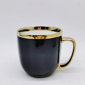 European Luxury Phnom Penh Ceramic Coffee <b>Cup</b> Handheld Eco-Friendly Drinkware With Customizable Logo Design - Product Image 6