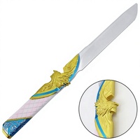 Delta Force: Hawk Ops Dark Star Knife Senjata Legendaris Bahan Busa Mainan Cosplay Prop untuk Usia 5+ Unisex