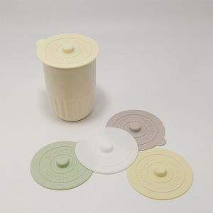 Fabricantes personalizar taza Simple vidrio cerámica taza <span class=keywords><strong>cubierta</strong></span> de polvo taza de agua <span class=keywords><strong>cubierta</strong></span> Universal accesorios silicona taza <span class=keywords><strong>cubierta</strong></span> - Product Image 4