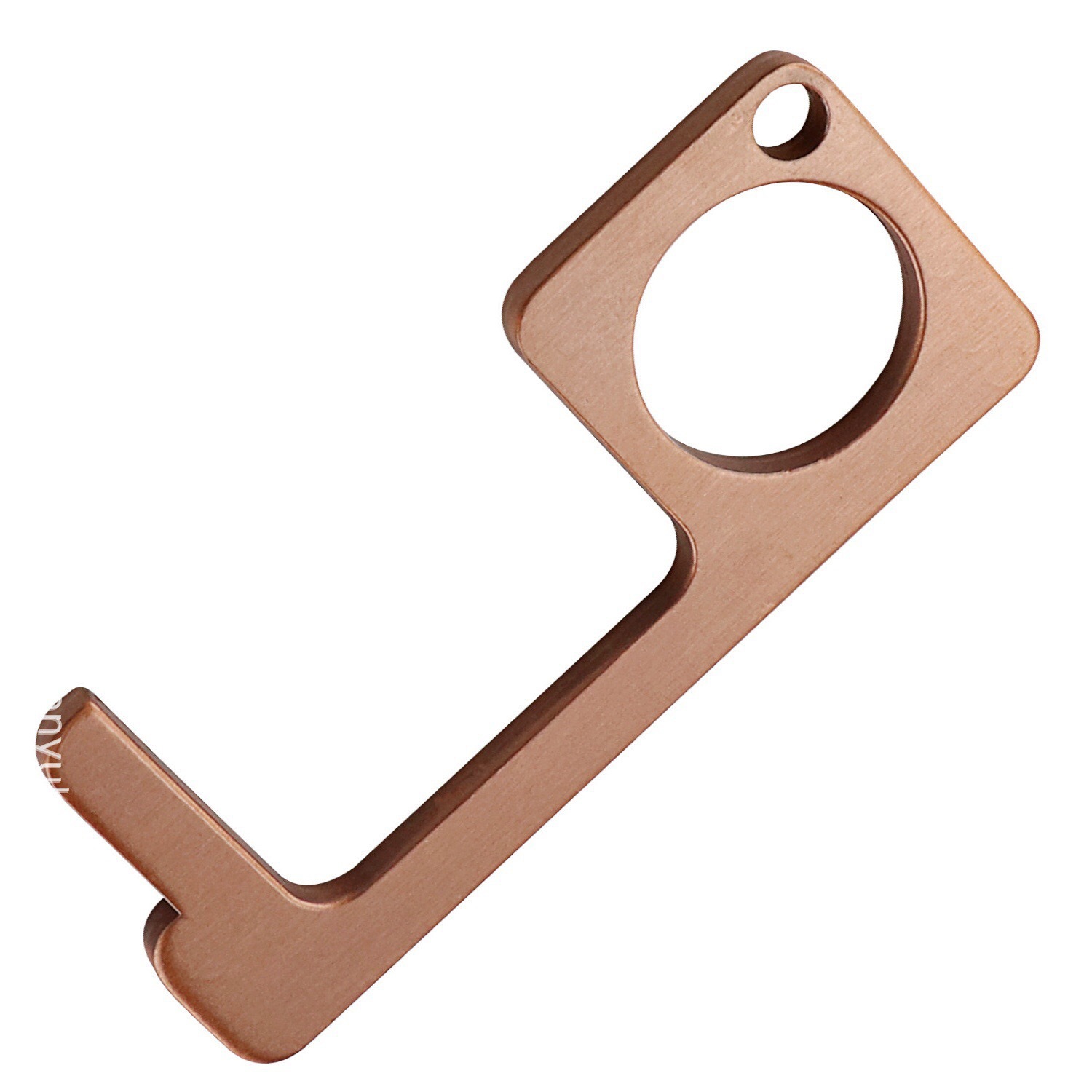 Пользовательский подъемник кнопка толкатель латунь медь Открыватель двери инструмент Hands Free No Touch Открыватель двери