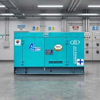 Leiser 60kVA 50kW Schallgedämmter Dieselgenerator mit ATS für Krankenhaus-Notstromversorgung Baudouin