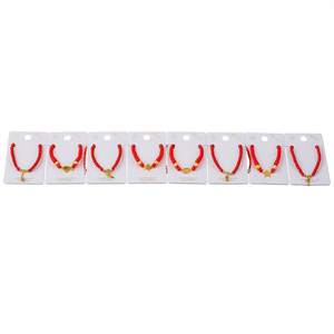 Juego de 12 Pulseras de Cuentas de Acero Inoxidable Chapadas en Oro Rojo Angelina, Joyería de Moda para Mujer, Regalo - Product Image 3