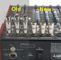 Connecteur audio mono mâle CE certifié, à profil bas, en nickel noir, 1/4 (6,35 mm), pour câble de haut-parleur et de guitare