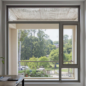 Mới bán chạy nhất khung hợp kim nhôm hai lớp cửa sổ Rèm cửa sổ tường cửa sổ nhôm - Product Image 6