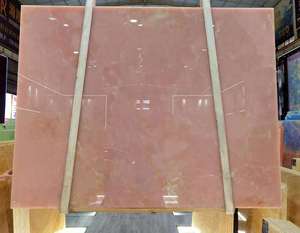 Marbre rose onyx de luxe, onyx rose fantaisie, prix, carrelage en onyx rose poli pour la décoration - Product Image 3