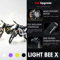 Surron Elektrisches Dirt-Motorrad Hochgeschwindigkeits 10kW 72V Dirt Bike für Erwachsene Offroad Elektrofahrrad Light Bee X Surron 2026
