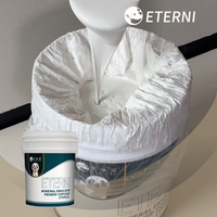 Pintura de Emulsión Mineral (Tipo A) Ecológica, Imprimación y Acabado Todo en Uno, para Paredes Interiores Revestidas, Aplicación con Brocha, Alta Cobertura, Revestimiento Líquido