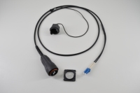 Câble de raccordement à fibre optique duplex LC-LC FullAXS extérieur, 4,8 mm, étanche, pour connexion Eison RRH SFP