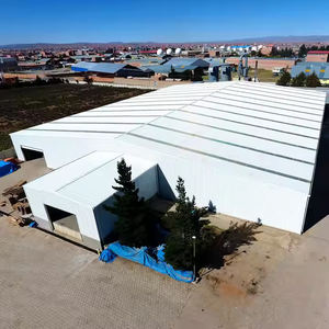 Cobertizos almacenamiento estructuras al aire libre casa prefabricada kit China Precio de fábrica estructura de acero edificio almacén - Product Image 3