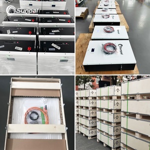แบตเตอรี่โซลาร์เซลล์ Sunpal Power Wall Solar Powerwall ขนาด 10kWh 20kWh 48V 51.2V 200Ah 300Ah 15kWh แบตเตอรี่ลิเธียมสำหรับเก็บพลังงานแสงอาทิตย์ - Product Image 4