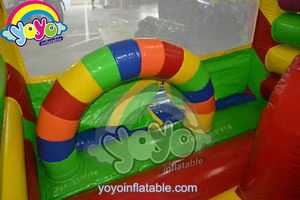 Candy colored <b>inflatable</b> children's play center with sweet theme design, commercial grade birthday party <b>inflatable</b> equipment - Product Image 2