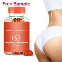 Gummies Naturelles Végétaliennes pour l'Amélioration et le Rehaussement des Fesses, Booster Naturel pour des Fesses plus Grosses