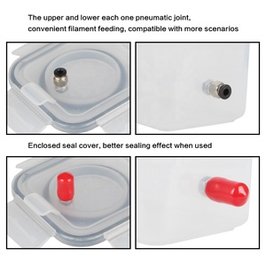 3dsway <span class=keywords><strong>3D</strong></span> máy in phụ kiện máy sấy hộp <span class=keywords><strong>Filament</strong></span> lưu trữ chủ niêm phong trường hợp đối với TPU ABS PLA <span class=keywords><strong>Filament</strong></span> giữ khô - Product Image 2